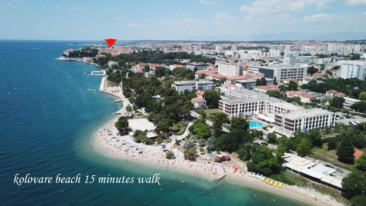 Apartman Junona - Poluotok Na Dlanu 자다르 외부 사진